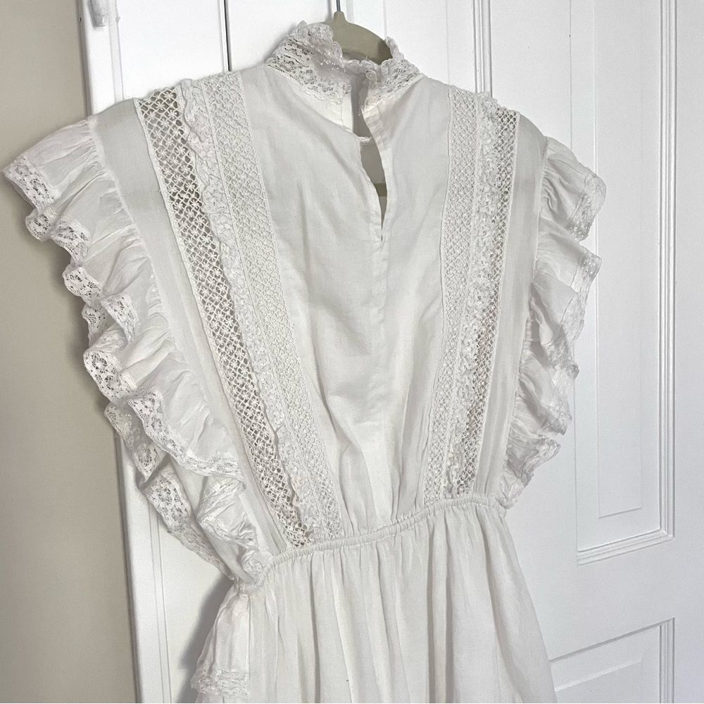 Ulla Johnson White Lace Eyelet Dress - Picture 11 of 12